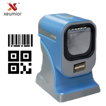2D USB RS232 Omni Directional Barcode Scanner Mobiliojo E-Bilieto Brūkšninio kodo Skaitytuvas PDF417, QR Code Skaitytuvas Reader Ekrano plėvelė Popieriaus