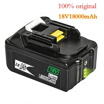 2VNT 18V 18000mAh 18.0 Ah RechargeableFor Makita elektriniai Įrankiai Baterija su LED Li-ion Pakeitimo LXT BL1860B BL1860 BL1850