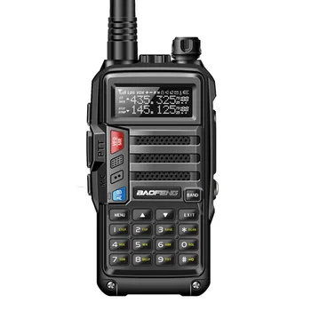 2VNT BaoFeng UV-S9 Galingą nešiojamą radijo Stotelę CB Radijo siųstuvas-imtuvas 8W 10km Ilgo Nuotolio Nešiojamasis Radijo nustatyti medžioti, keliauti miško ir miestą