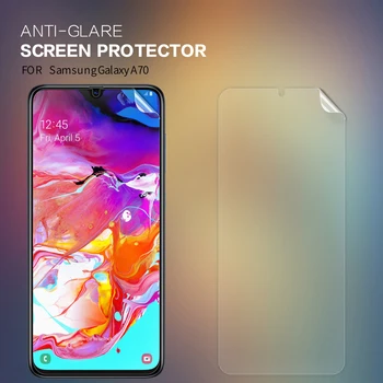 2vnt/daug Screen Protector For Samsung Galaxy A70 NILLKIN Kristalų Super skaidrus arba Matinis Anti-Glare Minkštas Ekrano Apsauginės Plėvelės