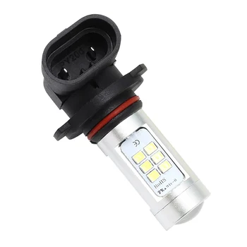 2VNT H10/9145 LED Rūko žibintų Eismo Dienos Šviesos Lemputės Įjunkite Stovėjimo Šviesos 12V-24V Automobiliu Apšvietimas Baltos Lemputės