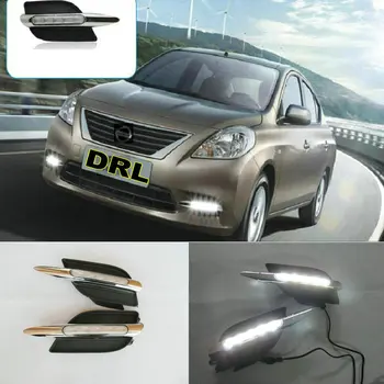 2vnt/komplektas automobilio stilius AUTO LED DRL Dienos šviesos Automobilį važiavimui lversa 2012ight Už 