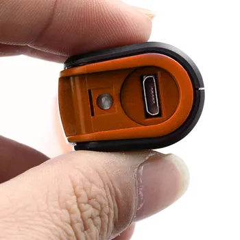 2VNT/komplektas Nešiojamas USB Įkrovimo LED mini Žibintuvėlis COB Įkrovimo Kišenėje Įrašą Darbo Fakelas Žibintuvėlis Šviesos Stovyklavimo Žibintas