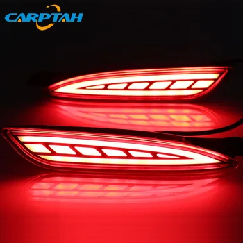 2VNT LED Galinis Rūko Žibintas Už Mazda 6 Mazda6 Atenza 2019 2020 Automobilio LED Bamperis žibintas Stabdžių Žibintas su Posūkio Signalo Indikatorius Reflektorius
