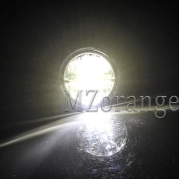 2vnt LED Rūko Žibintai žibintus Peugeot 207 307 407 607 3008 SW CC VAN 2000-2013 foglight Priešrūkinis Žibintas Asamblėjos Super Ryškus Rūko Žibintas