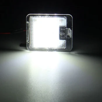 2vnt LED SMD Pusės Veidrodėlis Balos Žibintai, galinio vaizdo Veidrodėliai Žibintai 