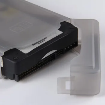 2vnt Plastiko Kietajame Diske Saugojimo Bylos apsauga nuo dulkių Apsauga Lauke Home Storage Box 3,5 Colių SATA IDE HDD