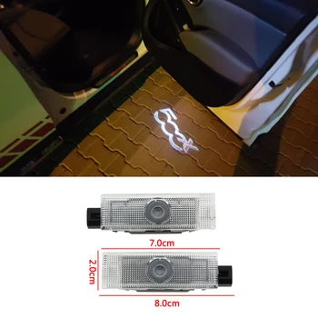2vnt skirti PUNTO 500X 500 L OEM Automobilių Led Mandagumo Durų Logotipas Projektoriaus Šviesos Dvasia, Šešėlis logotipą, Žibintai, Durų Lemputė LED Šviesos Sveiki!