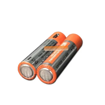 2VNT SORBO 1,5 V 400mAh Įkraunamos AAA Lipo Baterija Su 4 1 Įkroviklio Kabelį