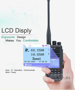2VNT TYT MD-UV380 DMR Walkie Talkie GPS Dual Band UHF VHF Tier1/2 Digital 5W md380 MD-390 DM-5R DM-8HX MD-380 baofeng DMR MD-380