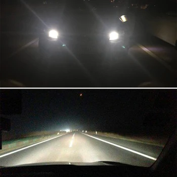 2x H15 30W LED Rūko Žibintų Lemputė, Stovėjimo Žibintai Balta Audi A5 A6, Q7 MERCEDES Benz, Volkswagen Jetta Golf/GTi Tiguan