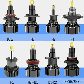 2x LED Žibintų Lemputės Šviesos H1 h3 H8, H11 H4, H7 HB3 9005 9006 HB4 Už renault megane 2 3 duster 