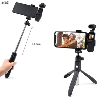 3 1. mini stalinis trikojis selfie stick & telefono kamera įrašo Pratęsti laikiklis, dji Osmo Kišenėje 2 / kišenė 1 gimbal fotoaparatas