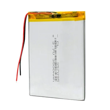 3.7 V 3500mah (polimeras ličio jonų baterija) Li-ion baterija tablet pc, MP3 MP4 Elektros Žaislas [357095] pakeiskite [357090] Baterijas