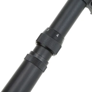 3-7x20 11mm Suderinta Reflex Akyse Riflescope Taktiniai Snaiperis didinamasis stiklas taikymo Sritis Lauko Medžioklės Airsoft 6-0025