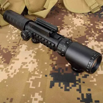 3-9x32 PVZ Taktinis Riflescope Raudona /Žalia Apšviestas Regos Akyse Snaiperis Medžioklės Monokliai Tinka 11/20 Rail Mount