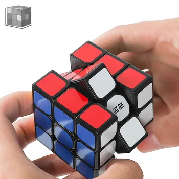 3 Greičio Kubą Vaikams 5.6 cm Professional Magic Cube Aukštos Kokybės Sukimosi Cubos Magicos Namų, Žaidimų, žaislų 4 metų amžiaus Vaikams