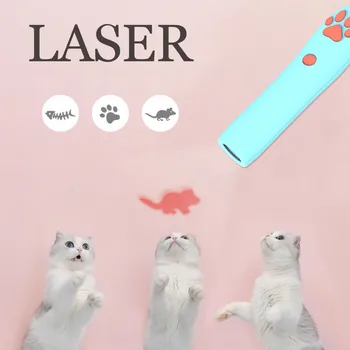 3 Modelius, LED Lase Katėms, Žaislai Funny Cat Interaktyvus Žaislas Augintiniui Sumažinti Nuobodulio Populiarus Mažų Kačių Žaislai Interaktyvus Lase Stick