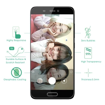 [3 Pack] Originalus Seyisoo Labai Reaguoja 2.5 D Grūdintas Stiklas Screen Protector Filmas Xiaomi Mi5 Xiomi Mi 5 Pro Apsauga