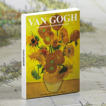 30 lapų/ lotT Van Gogh Aliejaus Tapybai Atvirukų derliaus Sveikinimo noras Kortelės Mados Dovana Linksmų Kalėdų Kortelė