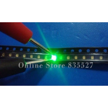 3000PCS/DAUG/ritės 2012 0805 smaragdas žalia SMD lemputė karoliukai ryškus LED šviesos diodų led išryškinti