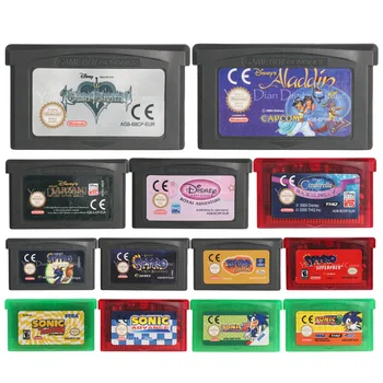 32 Bitų Vaizdo Žaidimų Kasetė Konsolės Kortelės Spyro/Sonic Serijos MUMS/ES Redakcija Už Nintendo GBA