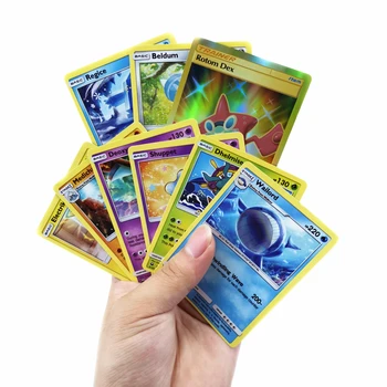 324Pcs/Box Pokemon Kortas Sun & Moon Prarado Thunder anglų Trading Card Game Evoliucija Booster Box Kolekcines Vaikams, Žaislų, Dovanų