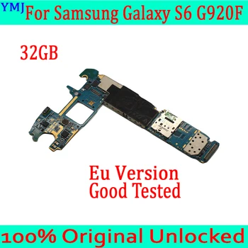 32GB Samsung Galaxy S6 G920F Plokštę su 