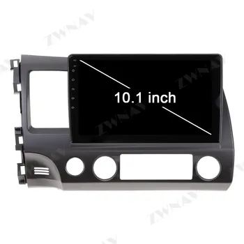 360 Fotoaparatas 9 Colių Android 10.0 Automobilio Multimedijos grotuvo Honda Civic 2006-2012 radijo garsas stereo GPS navigacijos galvos Auto vienetas