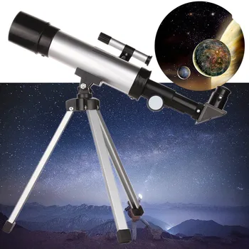 360x50mm Astronomijos Teleskopo Vamzdis Refraktoriumi Monokuliariniai Spotting scope w/Trikojis Kelionės Teleskopas