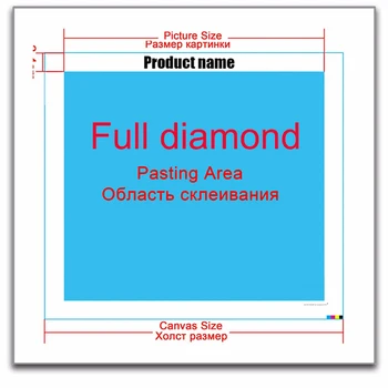 3d Diamond Siuvinėjimo kvadratiniu/apvalus Gyvūnų Ryklys Mozaikos 5d 