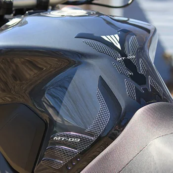 3D lipdukai Motociklo Degalų Bako Dangtelio Lipduko kuro Bako lipdukas Traukos Pusėje Mygtukai Raštas Decal YAMAHA MT-09 mt09 mt 09
