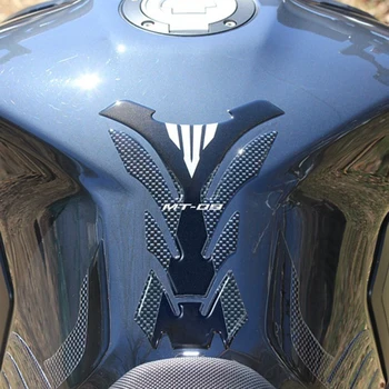 3D lipdukai Motociklo Degalų Bako Dangtelio Lipduko kuro Bako lipdukas Traukos Pusėje Mygtukai Raštas Decal YAMAHA MT-09 mt09 mt 09