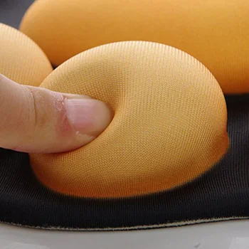 3D Mielas Pelės Padas Minkštas Katės Letena Pelės kilimėliai Riešo Poilsio Paramos Komfortą Silicio Atminties Putos Žaidimų Ergonomiškas Pelės Kilimėlis
