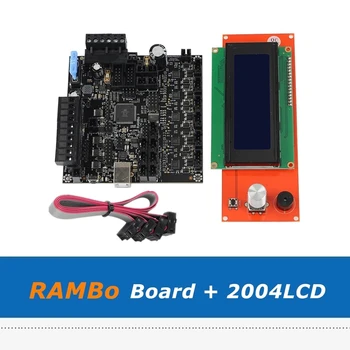 3D Spausdintuvas Dalys RAMBo 1.4 Plokštė Integruota Valdybos + 2004LCD Ekrane Nustatyti Lulzbot Taz6