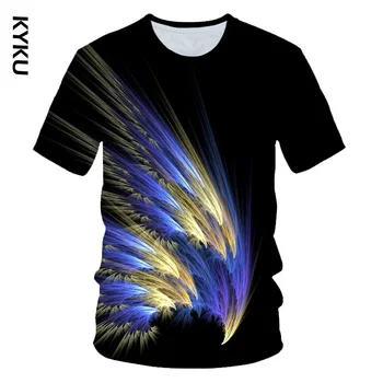 3D Trumpas Rankovės Marškinėliai Vyrams Naujas Slim Fit Harajuku Tee Marškinėliai Homme Streetwear Laisvalaikio T-shirt Vyrai Camiseta