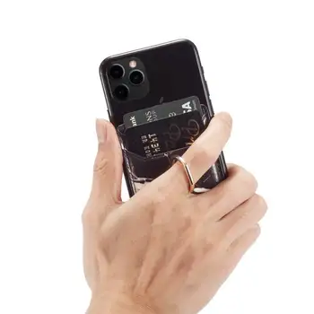 3M Dual Kortelės Lizdas Galinio Lipduko Žiedas Atveju iPhone Samsung Redmi Xiaomi 