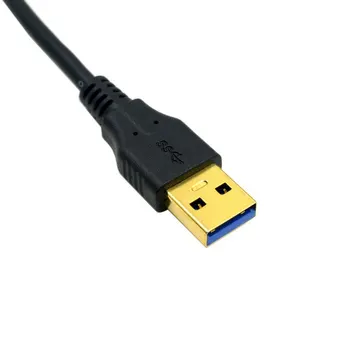 3m Ilgio Juoda USB 3.0 Male Micro B USB 3.0 Male duomenų įkrovimo kabelis Galaxy Note3 N9000 N900 3 metrų