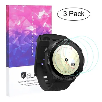 3Pcs Grūdintas Stiklas Ekrano apsaugos Suunto 7 Smartwatch 9H 2.5 D HD Aiškiai Nulio Įrodymas, Burbuliukų, Ekrano Apsauginės Plėvelės