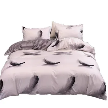 3pcs Užvalkalai viena dvigulė lova linija patalynės komplektas Šiaurės lova padengti antklode padengti nustatyti Antklodė Apima Užvalkalas Tekstilė Namų dekoro