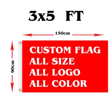3x5ft užsakymą vėliava, bet logotipas bet koks žodis, bet kokio stiliaus bet kokio dydžio adverting,festivalis,veikla užsakymą vėliava