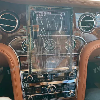 4+64GB Tesla Stiliaus Didelis Ekranas Android 10.0 Automobilio Multimedijos Grotuvo Bentley Mulsanne 2012-2019 GPS Garso Radijas stereo galvos vienetas
