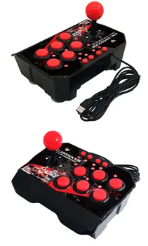 4 in 1 USB Rokeris Žaidimų Valdiklis Arcade Kreiptuką Gamepad Rankinius Kovų Stick Vaizdo Žaidimų Konsolės (N-Switch/PS3/PC/ 