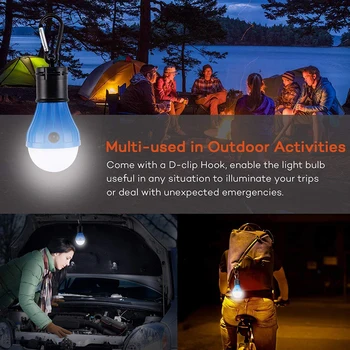 4 Vnt. LED Lanterna Žibintuvėlį, Fakelą Lempa LED Kempingo Žibintas Nešiojamų Darbą Šviesos Turistinius Žvejybos Pagalbos Baterija