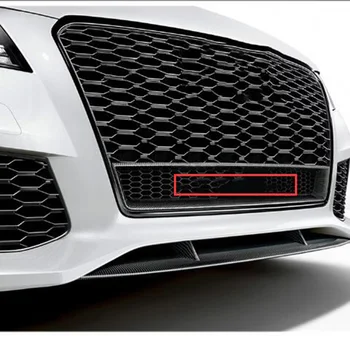 42cm Didelis Grotelių Emblemos Audi quattr0 A6L Q3 Q5 Q7 RS3 S4 RS6 Automobilių Stiliaus Apatinis Priekinis Korio Ženklelis Keturi Varantys Ratai Logotipas