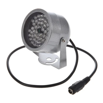 48 LED Lemputė IR Infraraudonųjų spindulių Naktinis Matymas, Šviesos, Saugumo Lempos VAIZDO Kamera