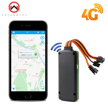 4G GPS Tracker Automobilių SOS Signalą Mini Transporto Seklys Sumažinti Naftos GPS Locator Vandeniui realaus laiko Stebėjimo Perkelti Signalo Nemokamai APP Stebėti