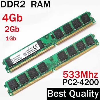 4Gb RAM ddr2 533 atminties 2gb 533Mhz 1gb / AMD su Intel desktop memoria ddr2 ram 1Gb / RAM 4G ddr 2 2 gb PC2 4200