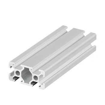 4pc/daug 2040 Europos Standartą Pramonės Aliuminio Lydinio Profilis 100 200 300 400 500mm Ilgio Tiesinių Geležinkelių 