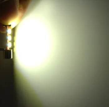 4pcs AC 12V Butas Girlianda Dome light 3 SMD 5630 5730 C5W 28mm 31mm 36mm 39mm 41mm 3SMD Skaityti Licenciją plokštelės šviesos diodų (led) lemputė 12V